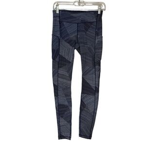 LuLuLemon Speed Up Tight Fullon Luxtreme 28” Etch Hail Midnight Navy. EUC Size 6